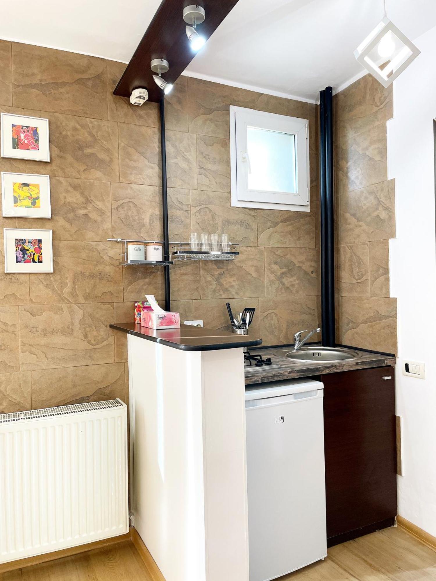 Alegro Studio Apartment Bukares Bagian luar foto
